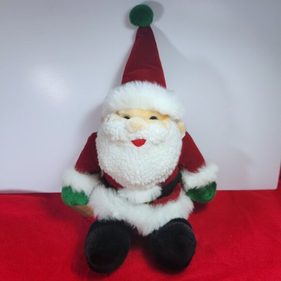 Best Made Toys Santa Plush Animated Singing Bouncing 14" Christmas Stuffed - Picture 1 of 10
